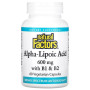 Альфа-ліпоєва кислота Natural Factors Alpha-Lipoic Acid with B1 & B2 600 mg 60 Veg Caps