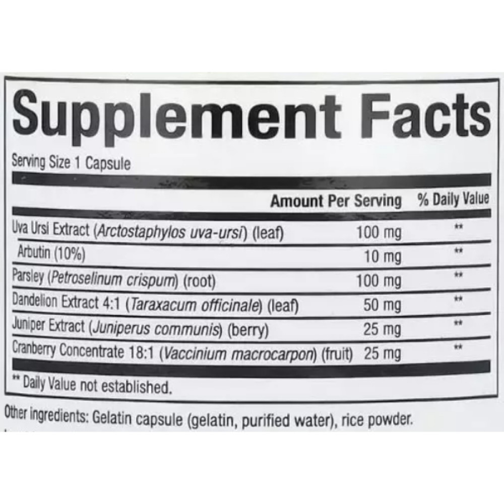 Урологічний препарат Natural Factors Herbal Factors Urinary Flow Formula 90 Caps