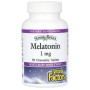 Мелатонін для сну Natural Factors Stress-Relax Melatonin 1 mg 90 Chewable Tabs