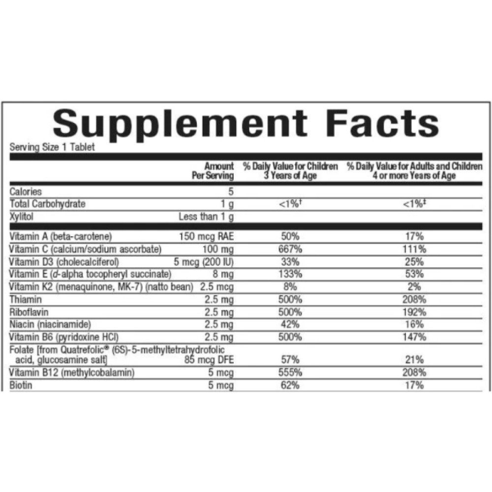 Вітамінно-мінеральний комплекс для дітей Natural Factors Big Friends Multi-Vitamin & Minerals 60 Chewable Tabs Jungle Berry