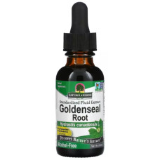 Натуральна добавка для імунітету Nature's Answer Goldenseal Root Alcohol-Free 30 ml /30 servings/
