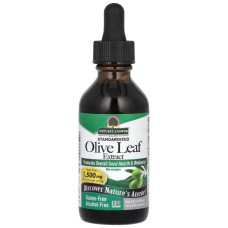 Екстракт оливи Nature's Answer Olive Leaf Extract 1500 mg Alcohol-Free 60 ml /40 servings/