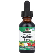 Комплекс для профілактики нервової системи Nature's Answer Hawthorn Berry 2000 mg Alcohol-Free 30 ml /15 servings/