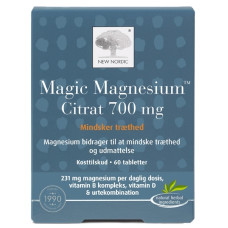 Мікроелемент Магній New Nordic Magic Magnesium Citrat 700 mg 60 Tabs