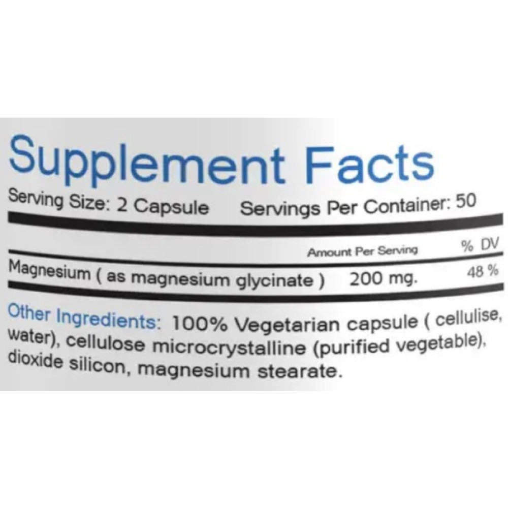Мікроелемент Магній Bionic Formula Magnezium 200 mg 100 Caps