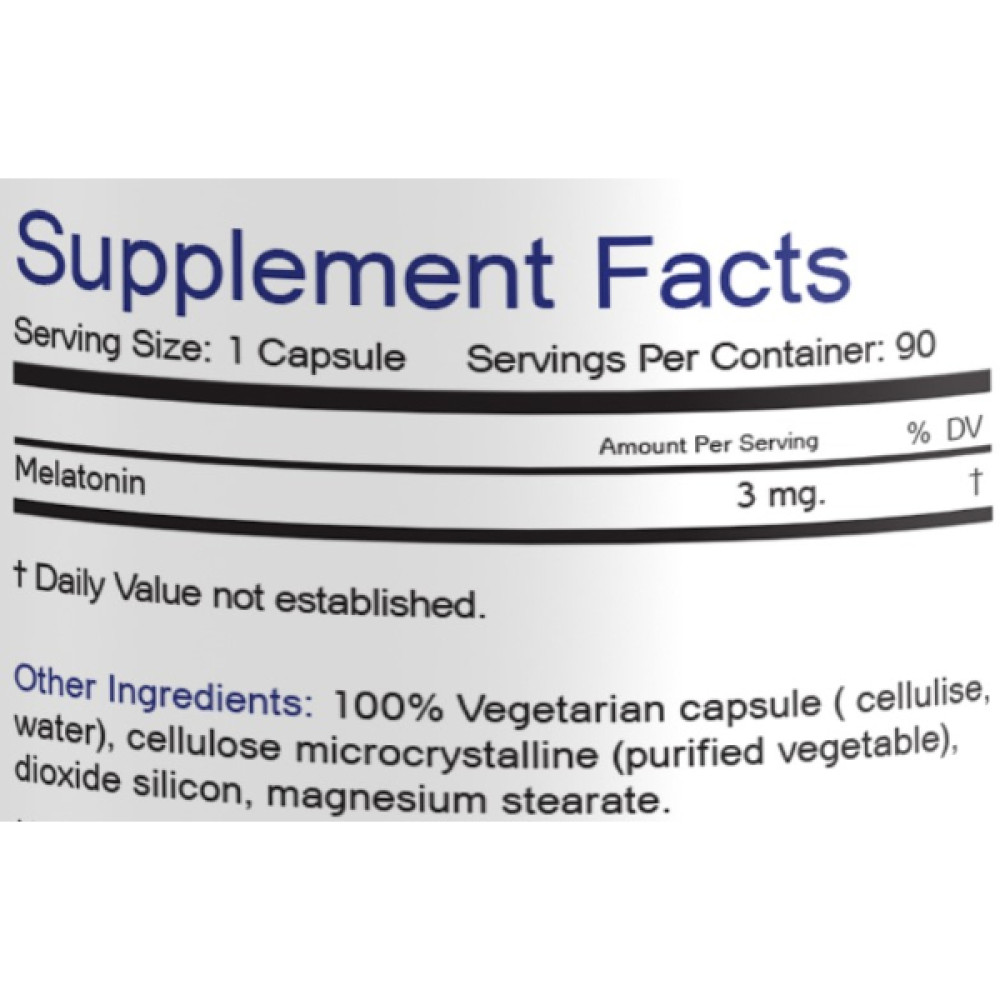 Мелатонін для сну Bionic Formula Melatonin 3 mg 90 Caps