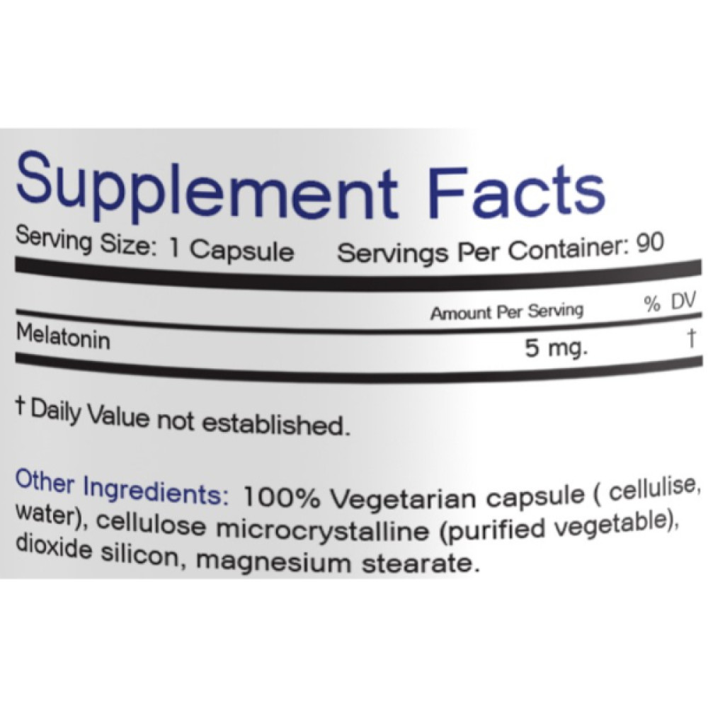 Мелатонін для сну Bionic Formula Melatonin 5 mg 90 Caps