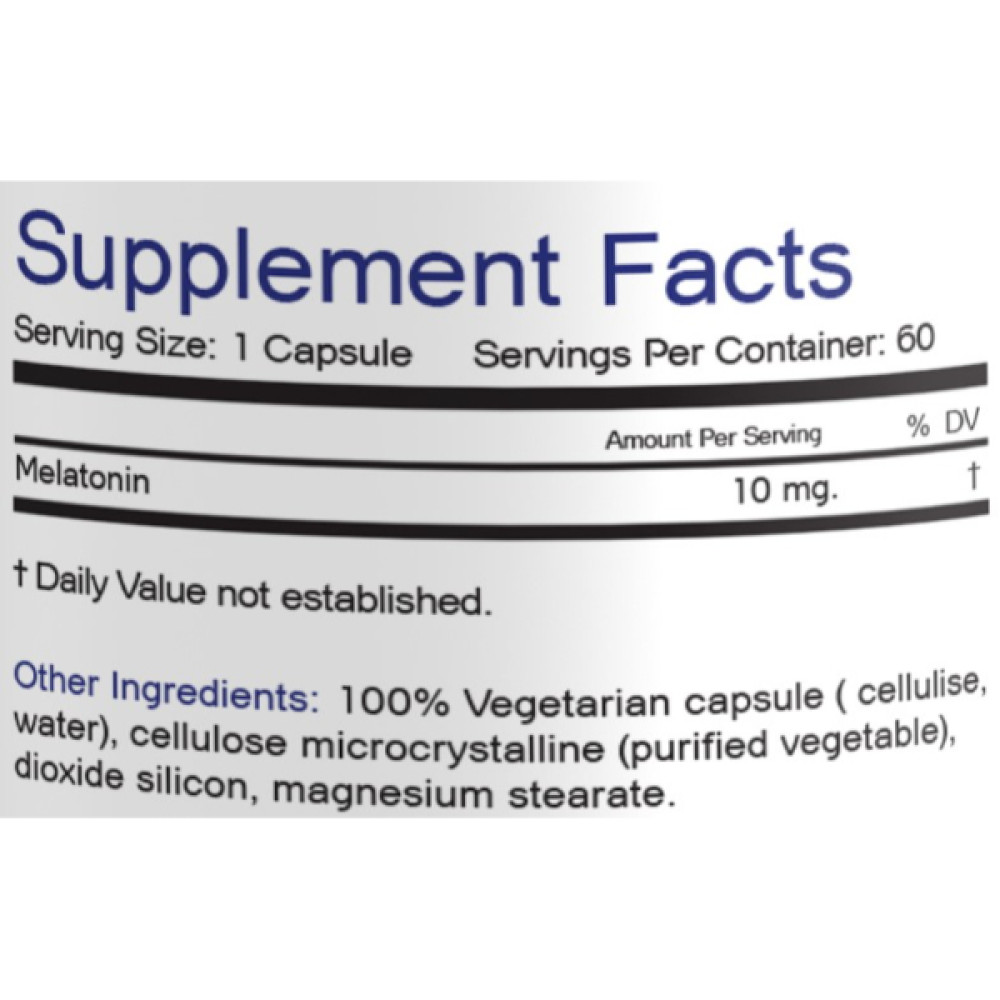 Мелатонін для сну Bionic Formula Melatonin 10 mg 60 Caps