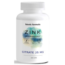 Мікроелемент Цинк Bionic Formula Zink (Citrate) 25 mg 200 Caps