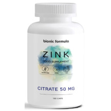 Мікроелемент Цинк Bionic Formula Zink (Citrate) 50 mg 100 Caps