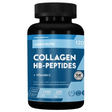 Хондропротектор (для спорту) GARO Nutrition Collagen HB Peptides + Vitamin C 120 Caps