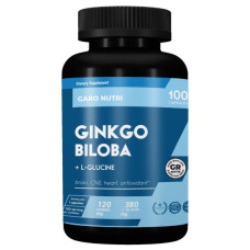 Гінкго Білоба GARO Nutrition Ginkgo Biloba + L-Glucine 120 mg 100 Caps