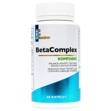 Екстракти для підвищення імунітету All be Ukraine BetaComplex 60 Caps Екстракти для підвищення імунітету All be Ukraine BetaComplex 60 Caps