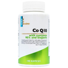 Коензим All be Ukraine Coq10 with curcumin 95% and bioperine 100 Caps