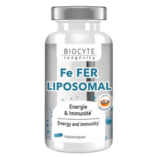 Мікроелемент Залізо Biocyte Fe Fer Liposomal 30 Caps