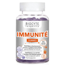Екстракти для підвищення імунітету Biocyte Immunite Gummies 60 Gummies Blueberry Raspberry Екстракти для підвищення імунітету Biocyte Immunite Gummies 60 Gummies Blueberry Raspberry