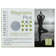 Комплекс для профілактики нервової системи Simildiet laboratorios Magnesio Plus 60 Caps Комплекс для профілактики нервової системи Simildiet laboratorios Magnesio Plus 60 Caps
