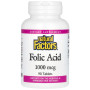 Фолієва кислота Natural Factors Folic Acid 1000 mcg 90 Tabs