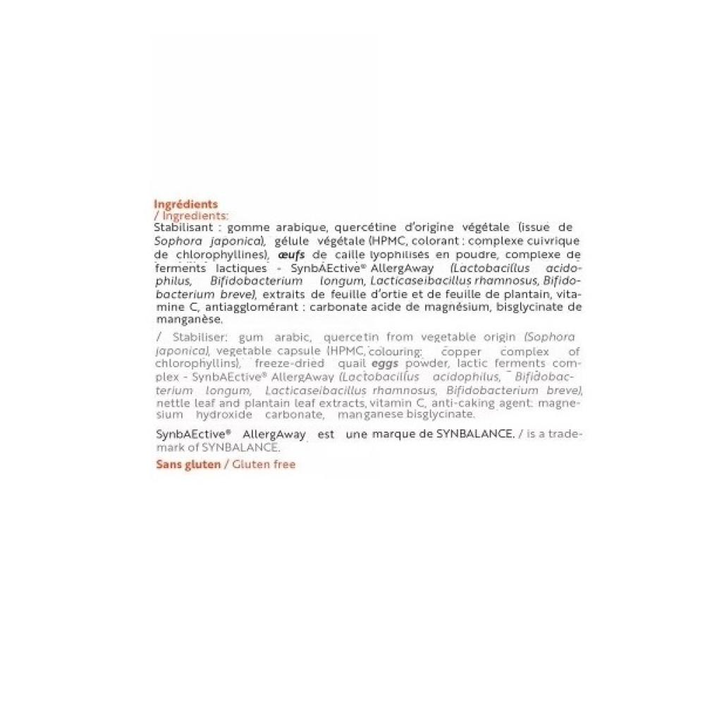 Протиалергічний комплекс INELDEA SANTE NATURELLE Allerbiol 60 Caps