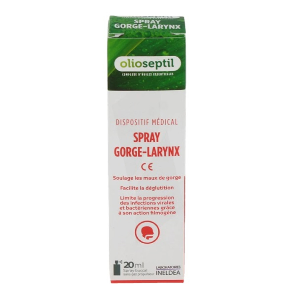 Протизастудний засіб OLIOSEPTIL Spray Gorge-Larynx 20 ml