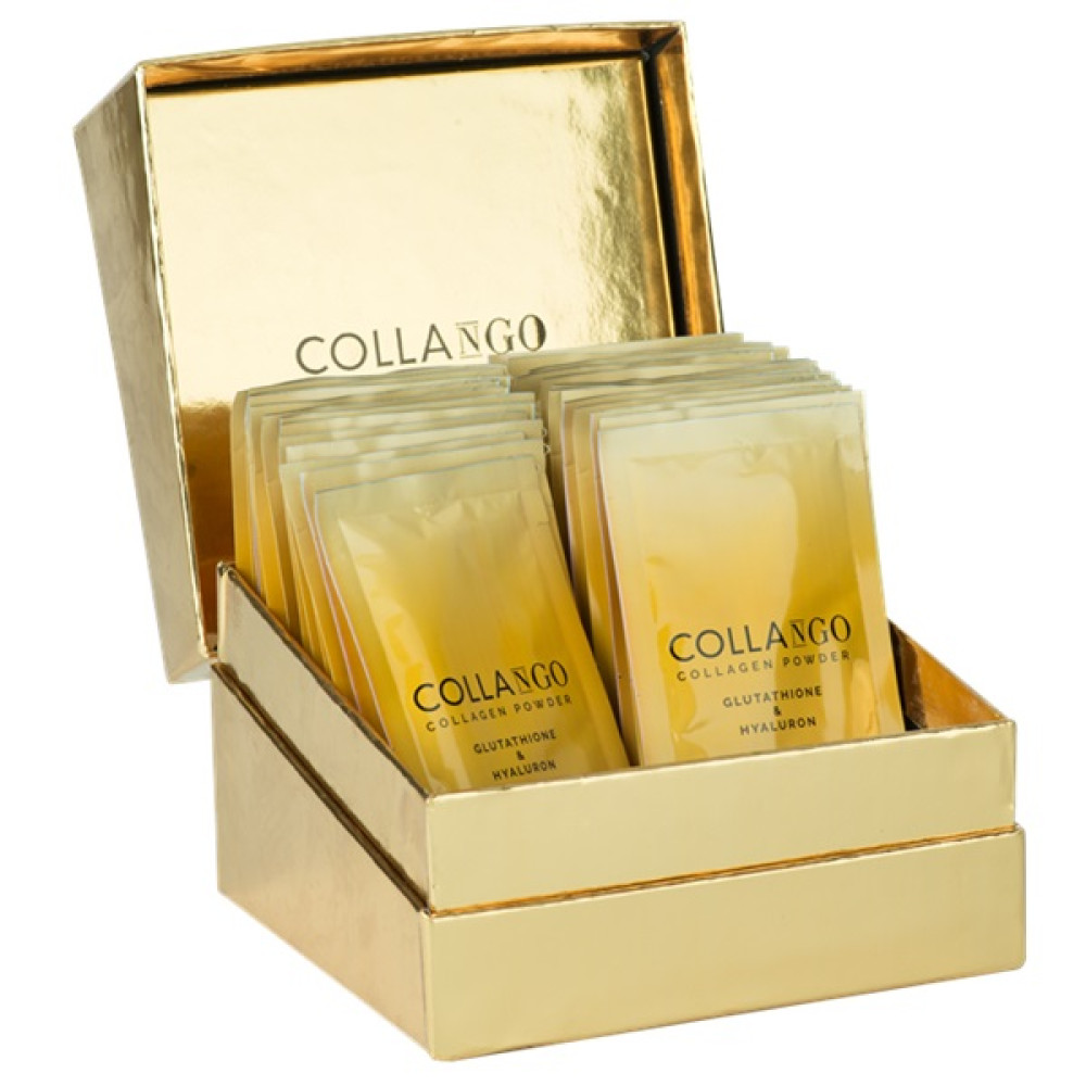 Колаген Collango Collagen Powder Glutathione & Hyaluron (Gold) 30 sachets