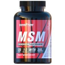 Хондропротектор (для спорту) Vansiton MSM Chondroitin Glucosamine 120 Tabs