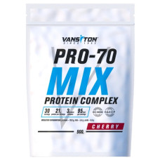 Протеїн Vansiton Pro-70 Mix 900 g /30 servings/ Cherry