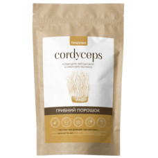 Грибний комплекс Fungipapa Кордицепс військовий (Cordyceps militaris) -  грибний порошок 60 г /30 порцій/