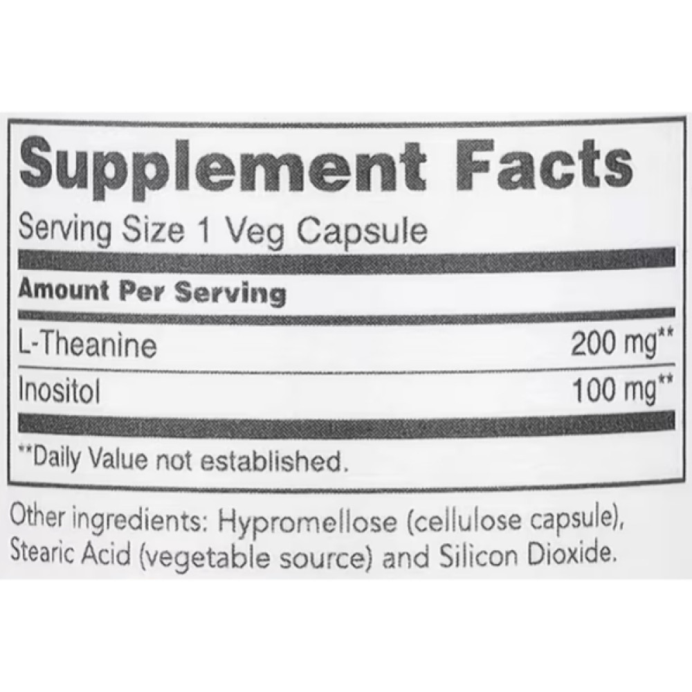Теанін Protocol for Life Balance L-Theanine 200 mg 60 Veg Caps