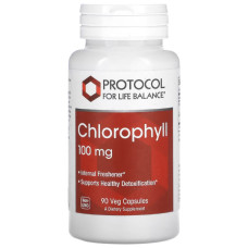 Комплекс для травлення Protocol for Life Balance Chlorophyll Extra Strength 100 mg 90 Veg Caps