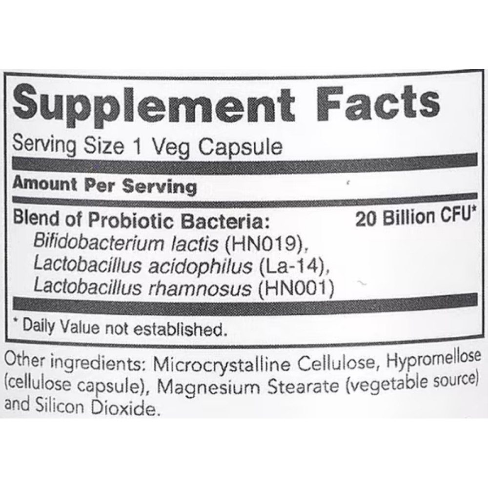Пробіотик Protocol for Life Balance ProtoDophilus Woman 20 Billion 50 Veg Caps