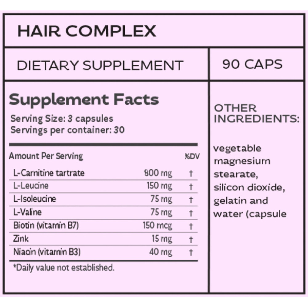 Комплекс для волосся LOK Nutrition My Hair 90 Caps