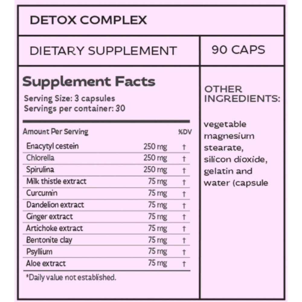 Детокс LOK Nutrition My Cleanse 90 Caps