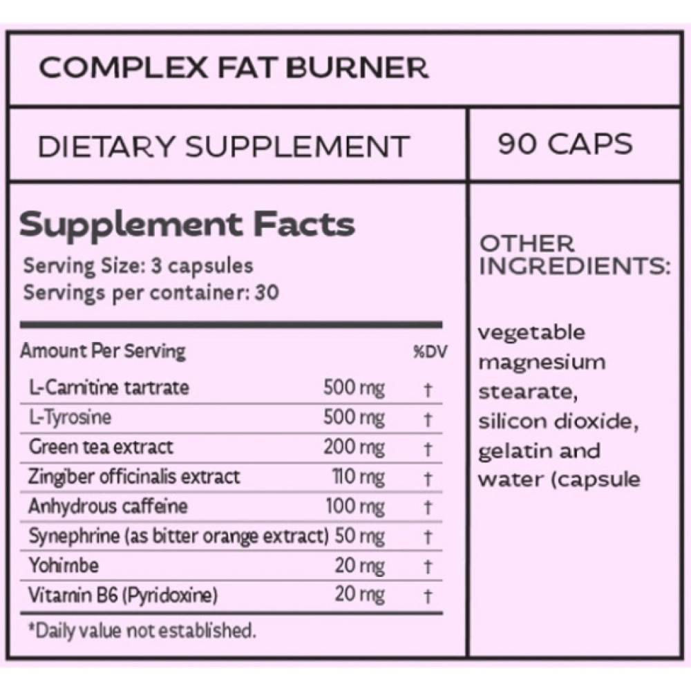 Комплекс для зниження ваги LOK Nutrition My Figure 90 Caps
