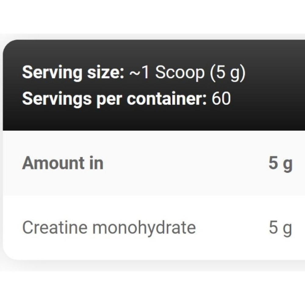 Креатин моногідрат Kevin Levrone Anabolic Creatine 300 g /60 servings/ Unflavored