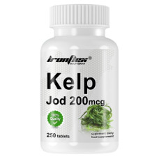 Мультивітаміни для спорту IronFlex Kelp Jod 200 mcg 250 Tabs