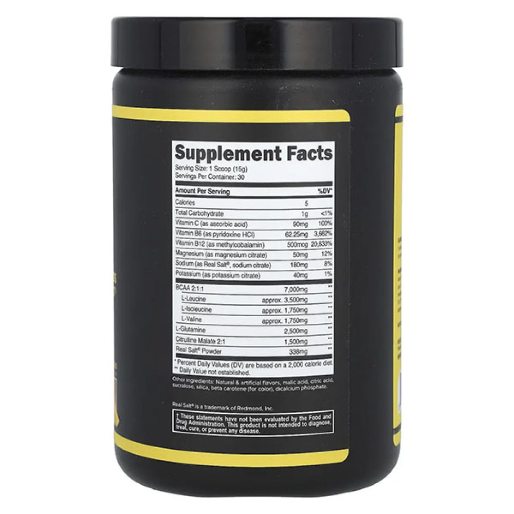 Амінокислота BCAA для спорту Primaforce BCAA 450 g /30 servings/ Mango Pineapple