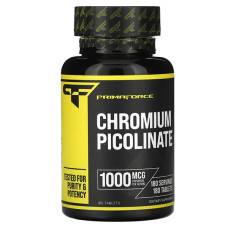 Мікроелемент Хром для спорту Primaforce Chromium Picolinate 1000 mg 180 Tabs