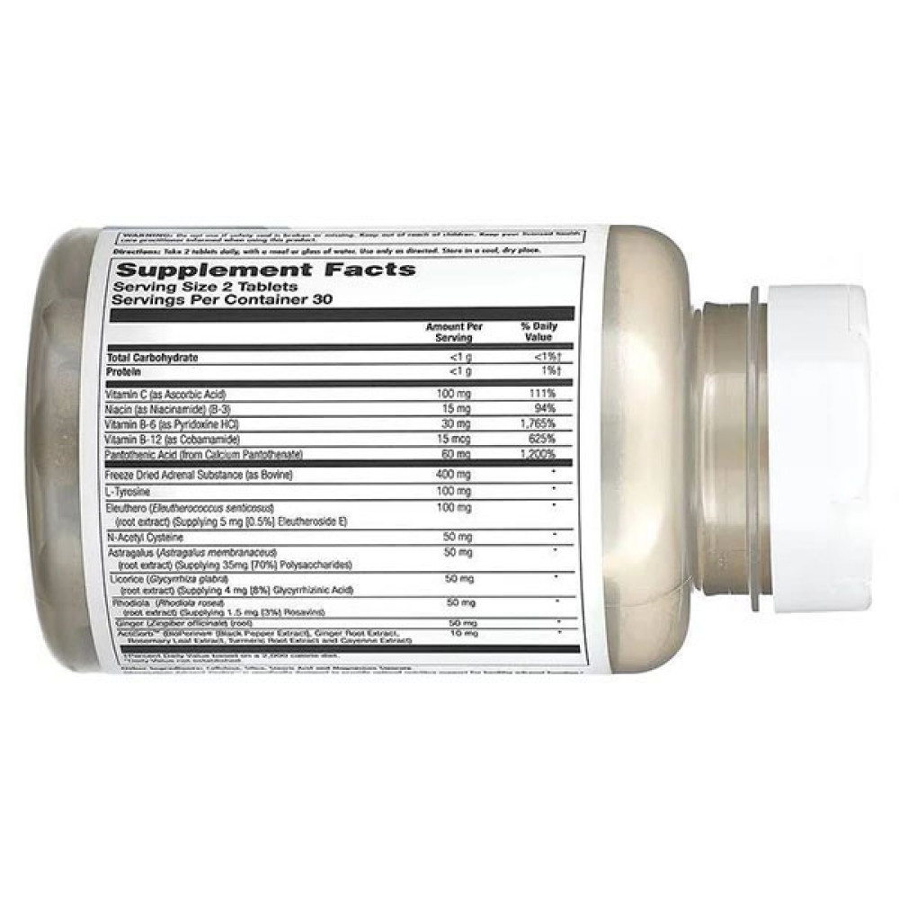 Комплекс для профілактики надниркових залоз KAL Adrenal Vitality 60 Tabs