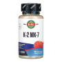 Комплекс Вітамін D3+K2 KAL K-2 MK-7 ActivMelt 100 mcg 60 Micro Tablets Raspberry