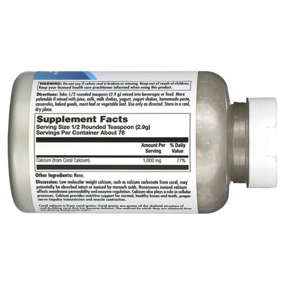 Мікроелемент Кальцій KAL Coral Calcium Powder 225 g /78 servings/