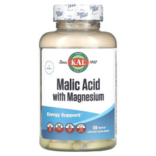 Вітамінно-мінеральний комплекс для дітей KAL Malic Acid with Magnesium 120 Tabs