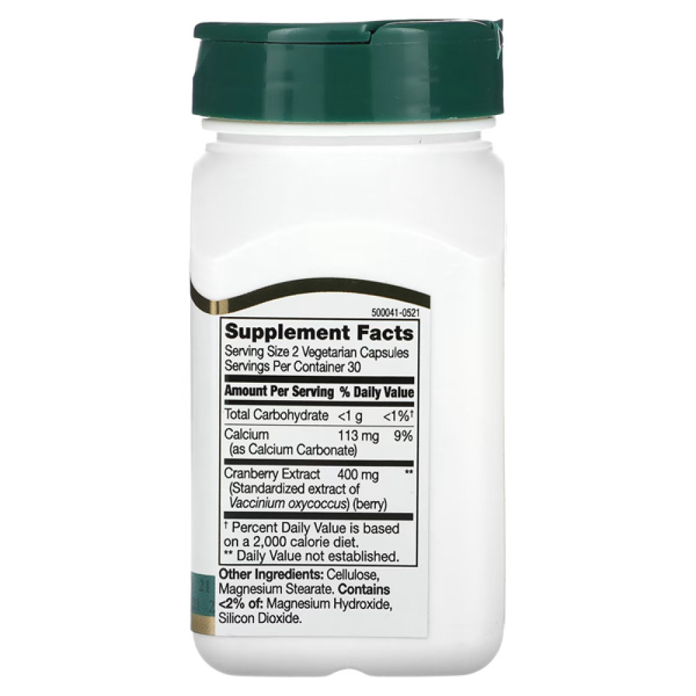 Журавлина 21st Century Cranberry Extract Standardized 60 Veg Caps