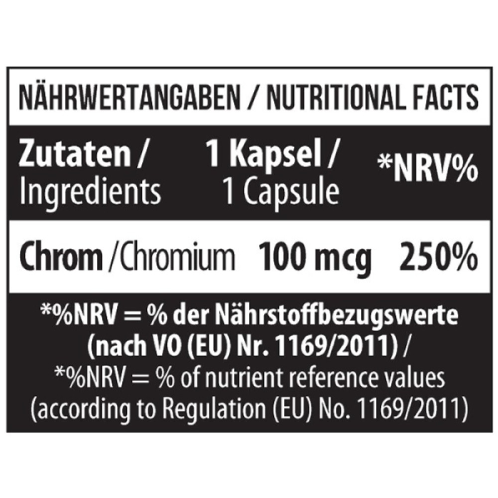 Мікроелемент Хром для спорту MST Nutrition Healthy by MST Chromium Picolinate 60 Caps