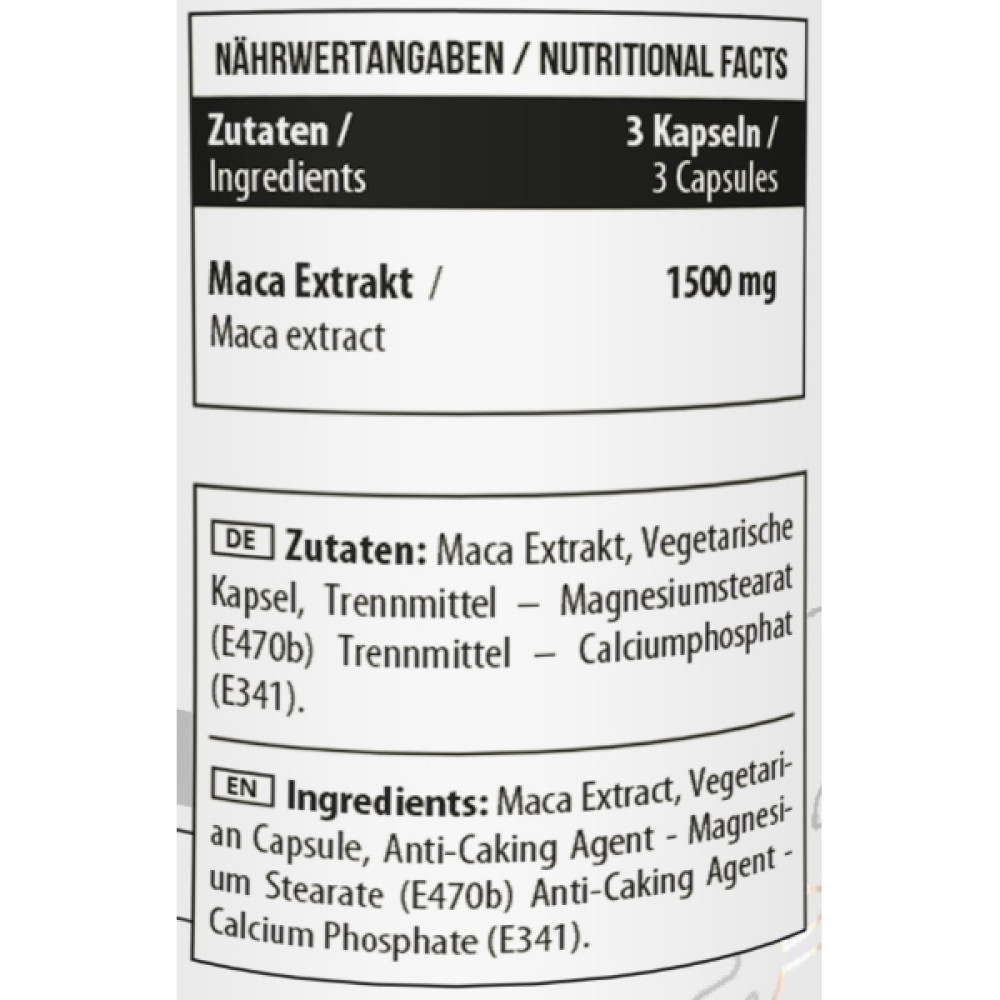 Тестостероновий бустер MST Nutrition Healthy by MST Maca 100 Caps