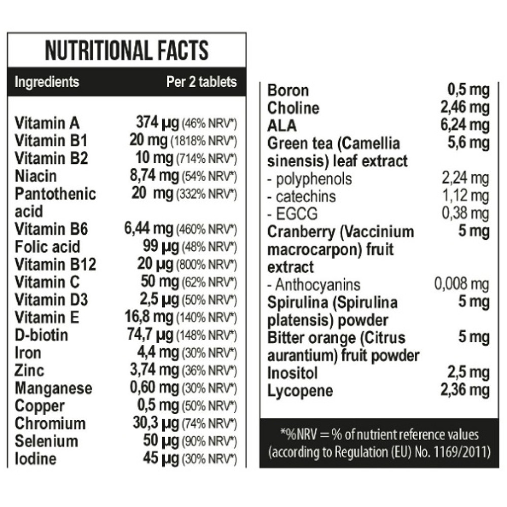 Вітамінно-мінеральний комплекс для спорту MST Nutrition Healthy by MST Woman's Health Multivitamins 120 Tabs