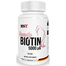Вітамін B для спорту MST Nutrition Biotin 5000 100 Tabs