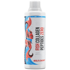 Хондропротектор (для спорту) MST Nutrition Fish Collagen Peptides Zero 500 ml /20 servings/ Wild Cherry
