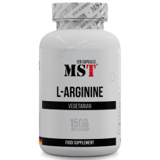 Аргінін для спорту MST Nutrition L-Arginine 120 Caps