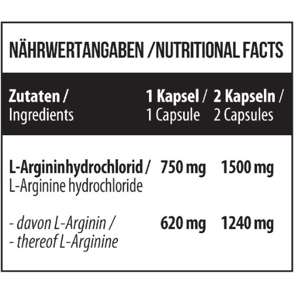 Аргінін для спорту MST Nutrition L-Arginine 240 Caps